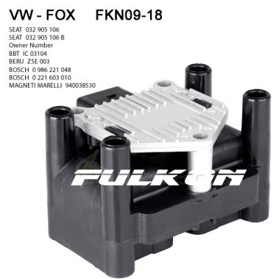 Ignition Coil Volkswagen Fox Space Vagon and Seat